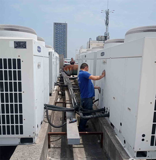 台安中央空调制热和不制冷系统维修方法